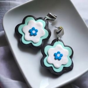 Big Flower Earrings